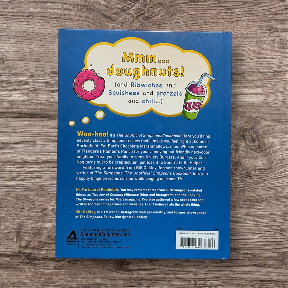 The Unofficial Simpsons Cookbook - Colorful Edition - Picture 2 of 2